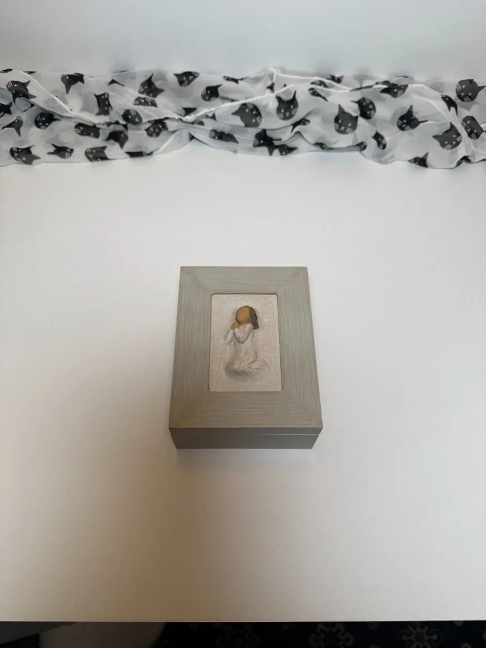 2007 Willow Tree Prayer Hinged Trinket Box Collectible Susan Lordi